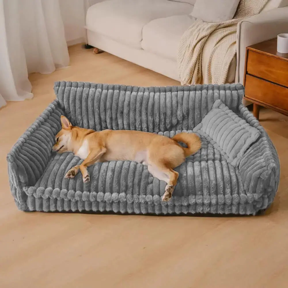 Hundesofa für mittelgroße & große Hunde – Sofa für Hunde, waschbar, 4 Größen (60–120 cm)