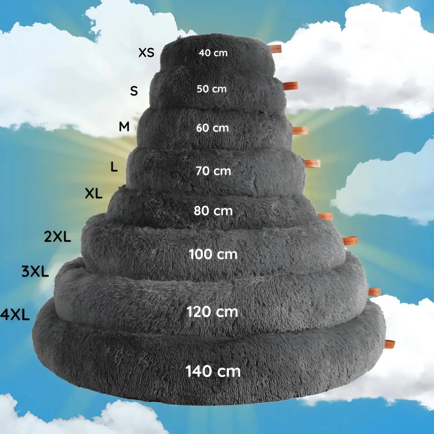 MrFluffyFriend® - Das beste Anti-Angst Hundebett