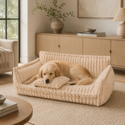 MrFluffyFriend® - Orthopädisches Waschbares Hundesofa